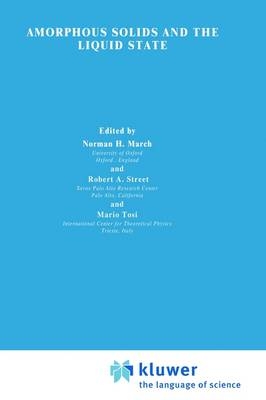 Amorphous Solids and the Liquid State