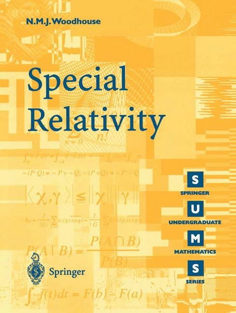 Special Relativity -  N.M.J. Woodhouse