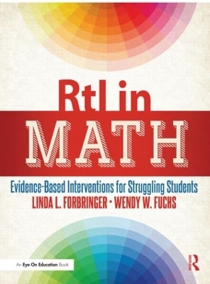 RtI in Math - Linda Forbringer, Wendy Weber