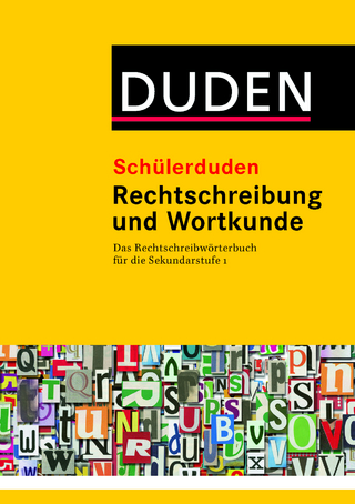 Schülerduden Rechtschreibung und Wortkunde (kartoniert)