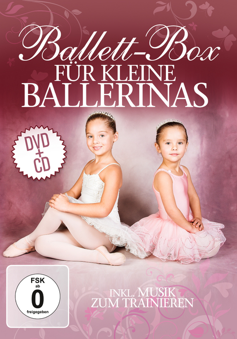 Ballett-Box f&uuml;r kleine Ballerinas, DVD u. Audio-CD