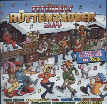 Fetenkult - H&uuml;ttenzauber 2014, 2 Audio-CDs -  Various