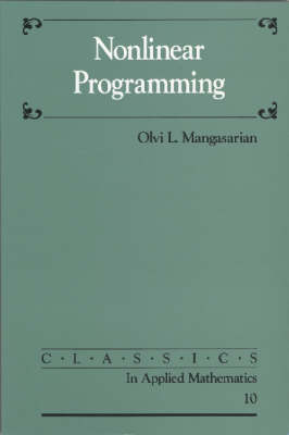 Nonlinear Programming - O. Mangasarian