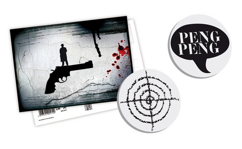 Krimiwelt Softsticker - Peng!