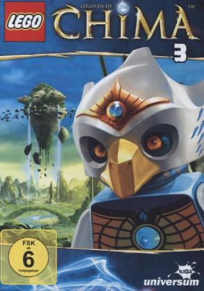 LEGO - Legends of Chima. Tl.3, 1 DVD