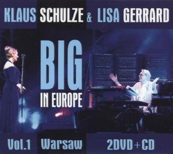 Big in Europe. Vol.1, 2 DVDs + 1 Audio-CD - Klaus Schulze, Lisa Gerrard