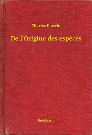 De l''Origine des especes