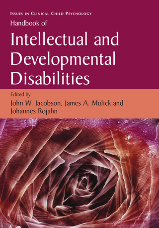 Handbook of Intellectual and Developmental Disabilities