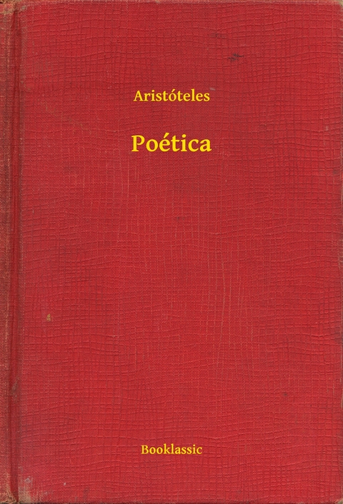 Po&eacute;tica -  Aristoteles