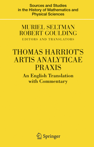 Thomas Harriot's Artis Analyticae Praxis