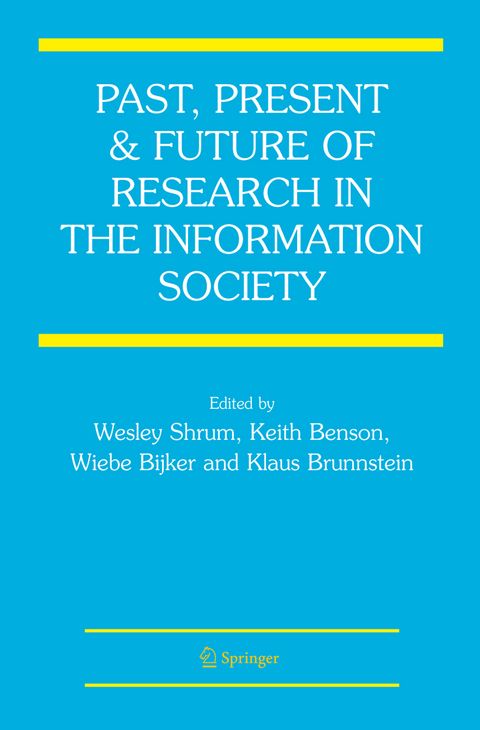Past, Present and Future of Research in the Information Society - 