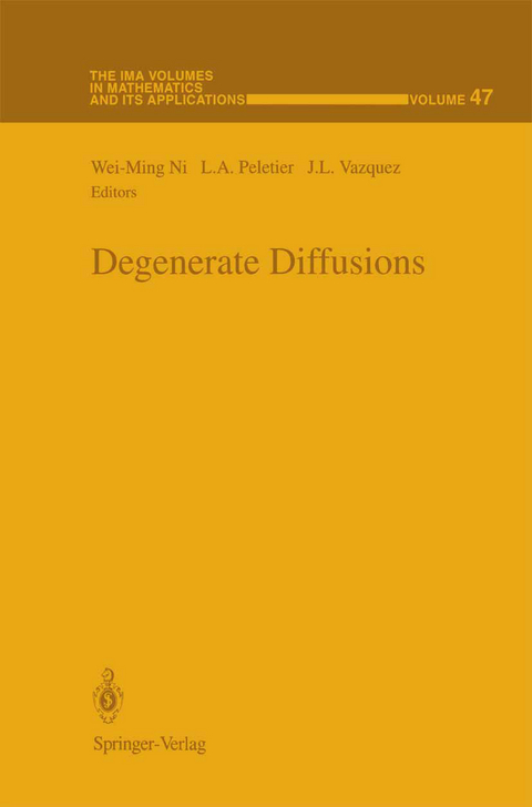 Degenerate Diffusions - 