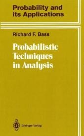 Probabilistic Techniques in Analysis