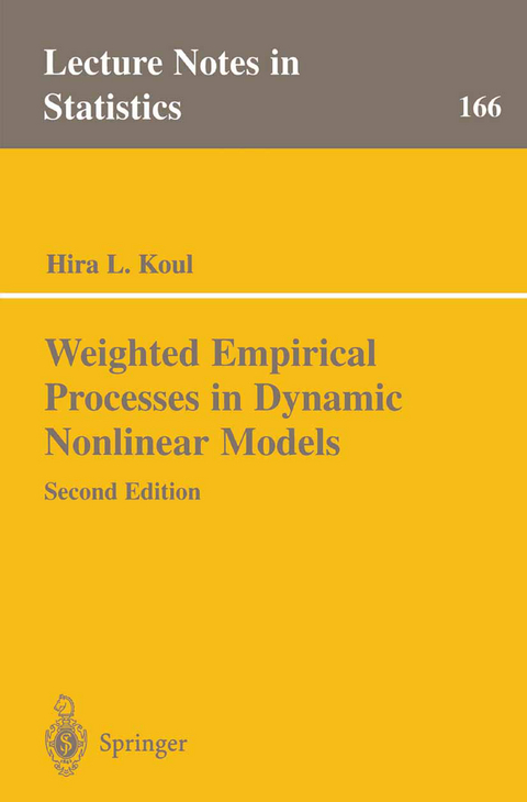 Weighted Empirical Processes in Dynamic Nonlinear Models - Hira L. Koul