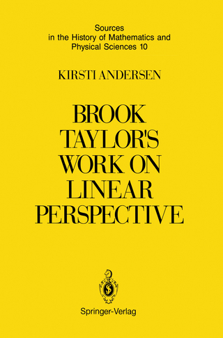Brook Taylor’s Work on Linear Perspective