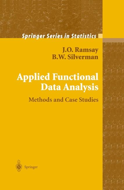 Applied Functional Data Analysis - J.O. Ramsay, B.W. Silverman