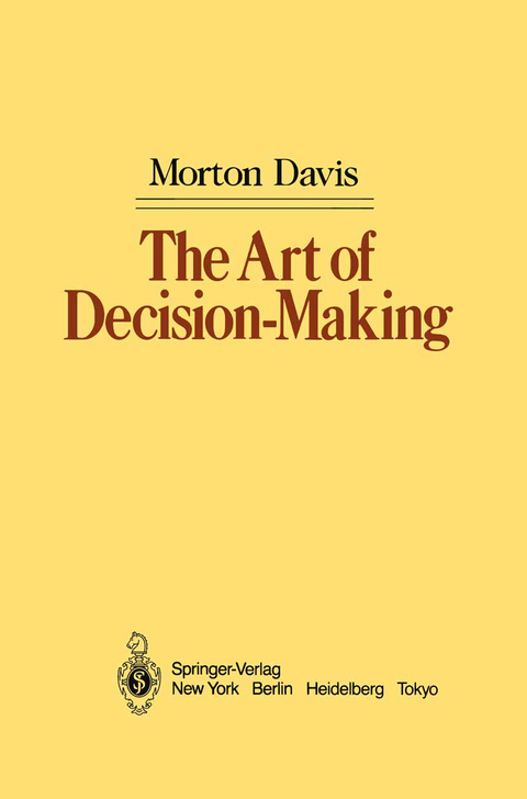 The Art of Decision-Making - Morton Davis