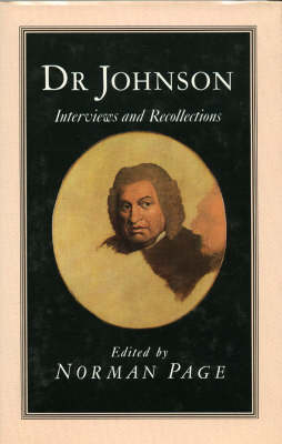 Dr. Johnson - Norman Page
