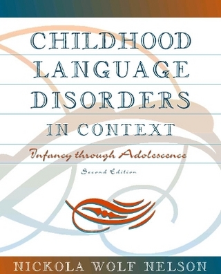 Childhood Language Disorders in Context