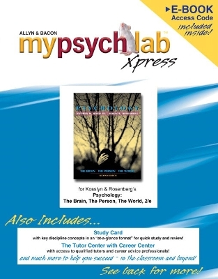 MyPsychLab Xpress (CourseCompass version)