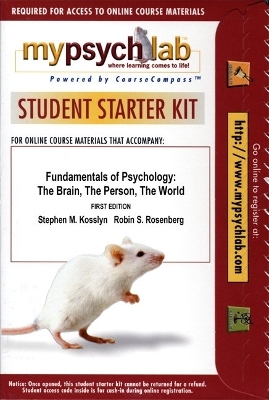 MyLab Psychology  -- Standalone Access Card - Stephen M. Kosslyn, Robin S. Rosenberg