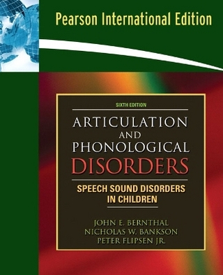 Articulation and Phonological Disorders
