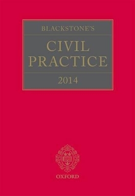 Blackstone's Civil Practice 2014 (Book and Digital Pack) - 