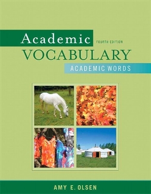 Academic Vocabulary - Amy E. Olsen
