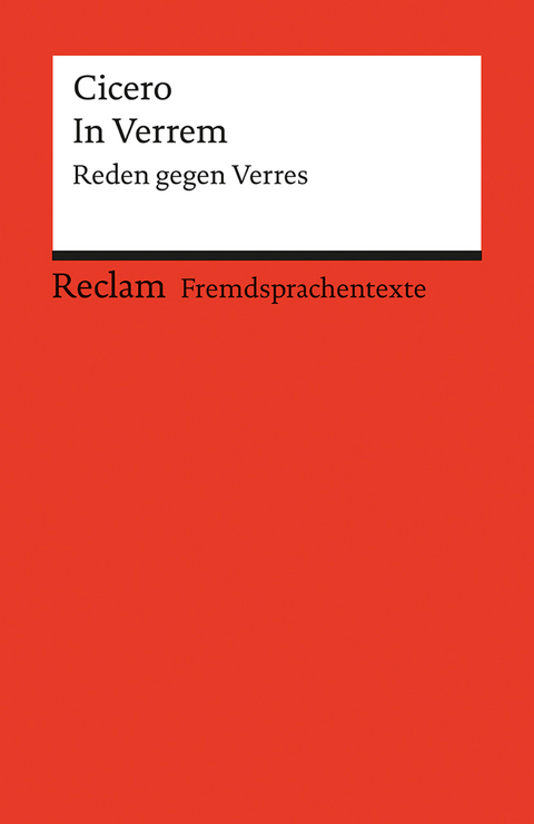 In Verrem -  Cicero