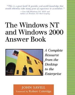The Windows NT and Windows 2000 Answer Book