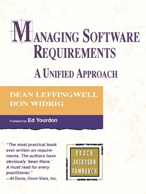 Managing Software Requirements - Dean Leffingwell, Don Widrig