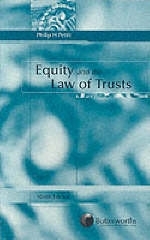 Equity and the Law of Trusts - Philip H. Pettit