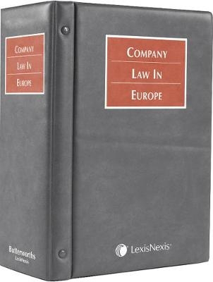 Company Law in Europe - Richard Thomas