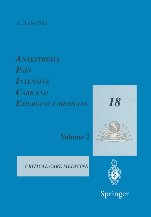 Anaesthesia, Pain, Intensive Care and Emergency Medicine &mdash; A.P.I.C.E. - 
