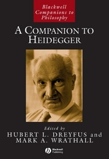 A Companion to Heidegger - 