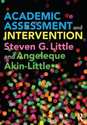Academic Assessment and Intervention - 