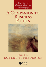 A Companion to Business Ethics - 