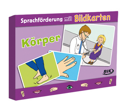 Sprachf&ouml;rderung mit Bildkarten K&ouml;rper - Henriette Kr&ouml;ger, Christiane Stedeler-Gabriel, Sonja Thoenes