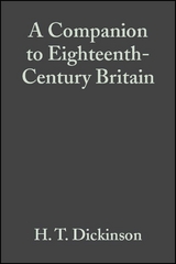 A Companion to Eighteenth-Century Britain - 