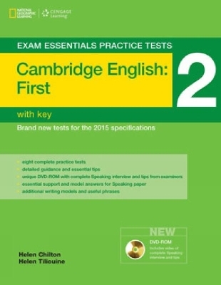 Exam Essentials Practice Tests: Cambridge English First 2 with Key and DVD-ROM - Helen Chilton, Helen Tiliouine