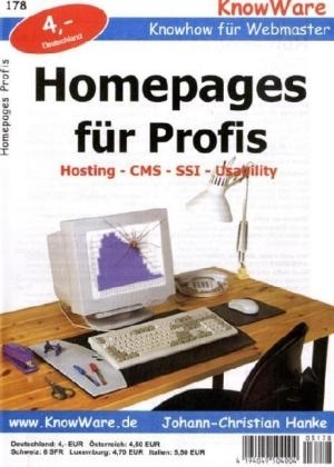 Homepages f&uuml;r Profis - Johann-Christian Hanke