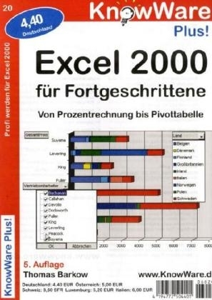 Excel 2000 für Fortgeschrittene