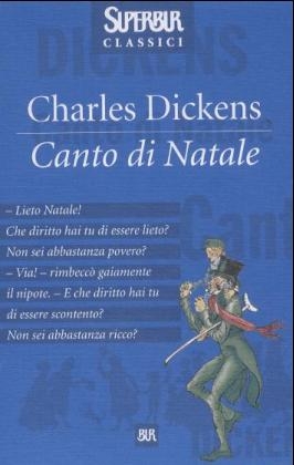 Canto di Natale. Eine Weihnachtsgeschichte, italien. Ausgabe - Charles Dickens