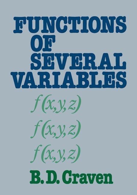 Functions of several variables -  B. Craven