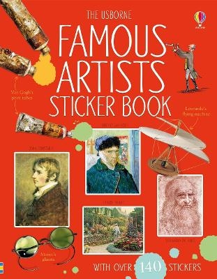 Famous Artists Sticker Book - Megan Cullis