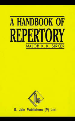 A Handbook of Repertory - K. Sirker