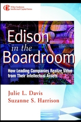 Edison in the Boardroom - Julie L. Davis, Suzanne S. Harrison