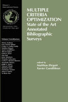 Multiple Criteria Optimization - 