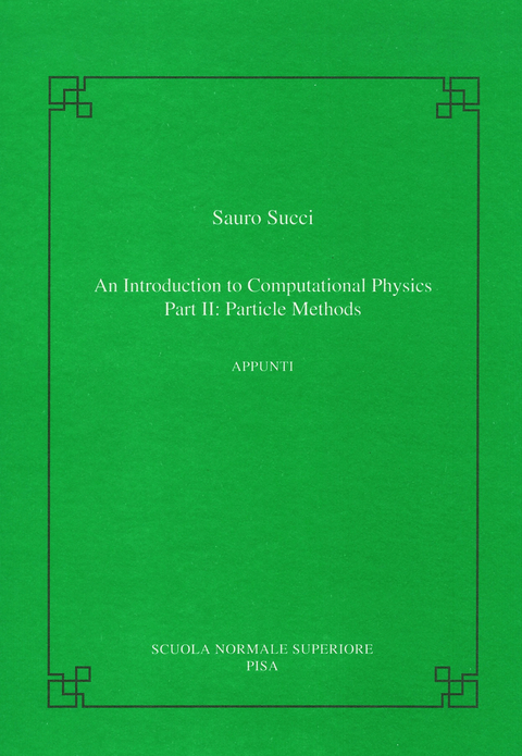 An introduction to computational physics - Sauro Succi