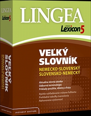 Lingea Lexicon 5 - Gro&szlig;w&ouml;rterbuch Slowakisch-Deutsch / Deutsch-Slowakisch